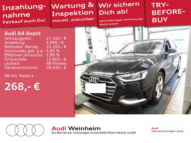 Audi A4 Avant 35 TDI advanced Stronic AHK Pano Navi K