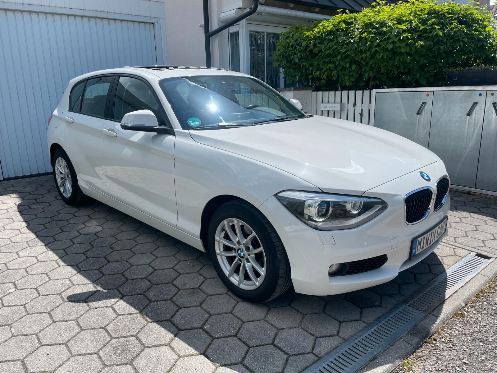 BMW 118 D Xenon GSD AHK viele Extras