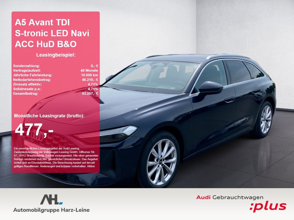A5 Avant TDI S-tronic LED Navi ACC HuD B&O ACC