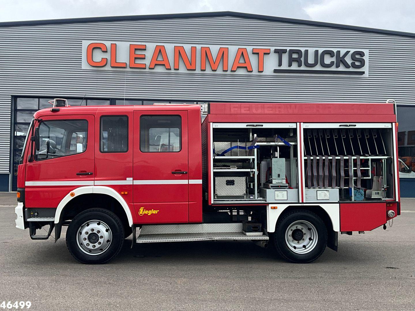 Mercedes-Benz Atego 918 4x4 ZIEGLER Brandweer / materiaalwagen