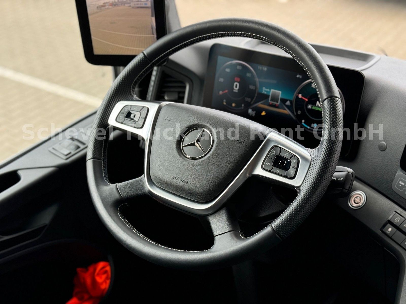 Fahrzeugabbildung Mercedes-Benz Actros 1840 L  Multilift FTR12 Absetzkipper Funk