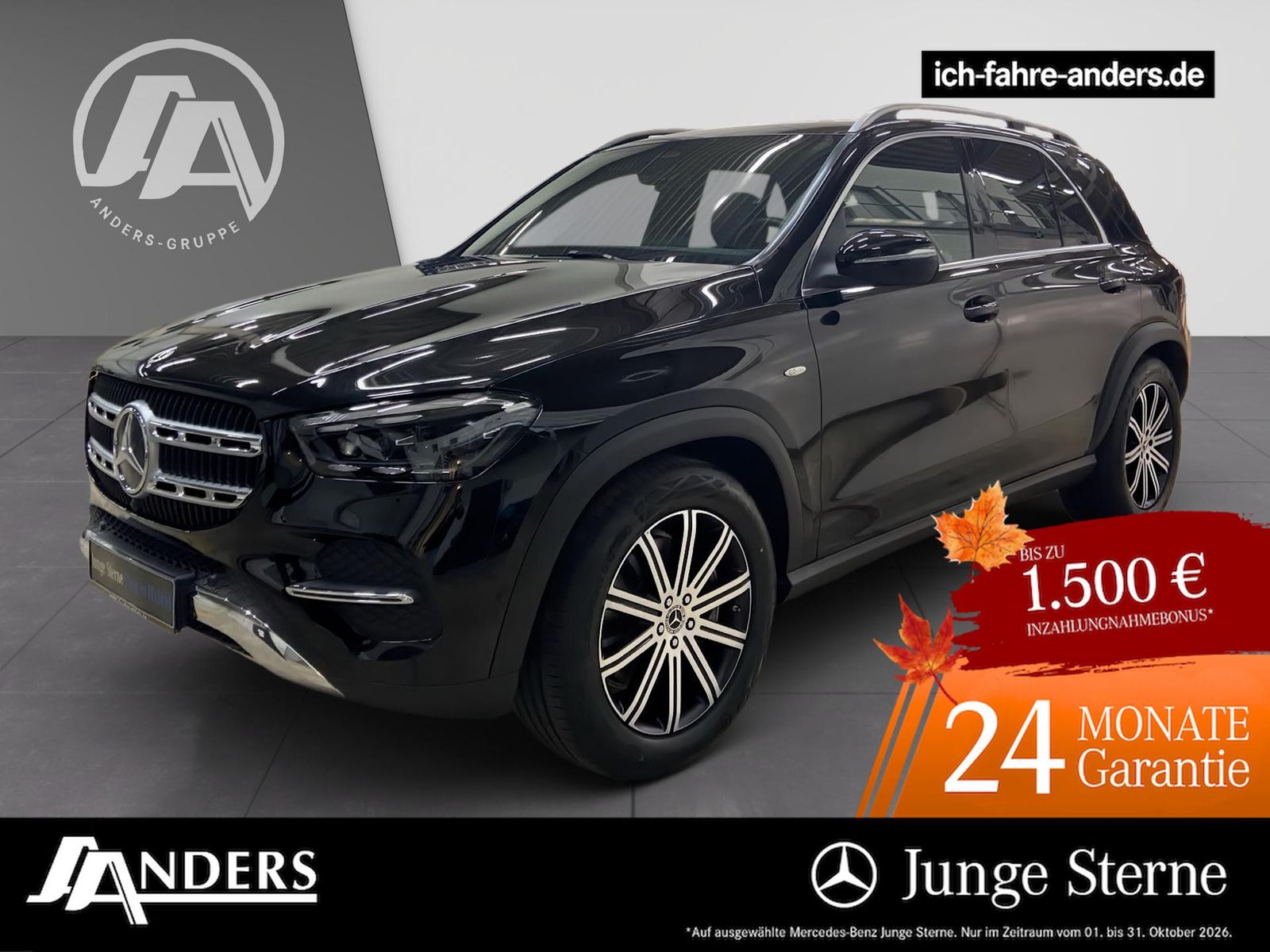 Mercedes-Benz GLE 350 de 4M Advanced+Pano+AHK+KAM+Multibeam+AP