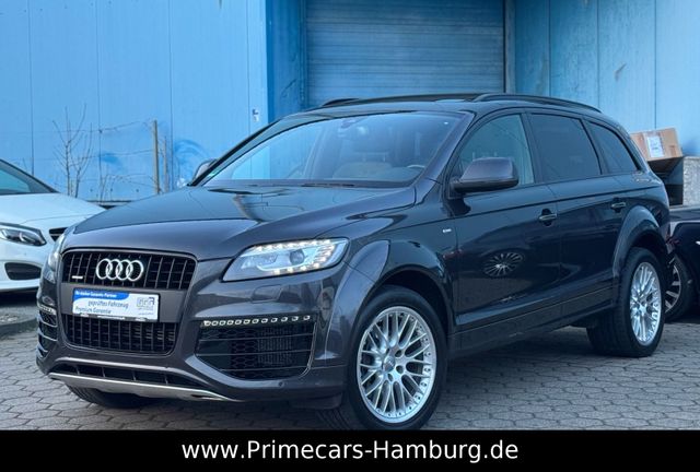 Audi Q7 3.0 TDI Quattro S-Line|V12-Optik|6-SITZER|MMI