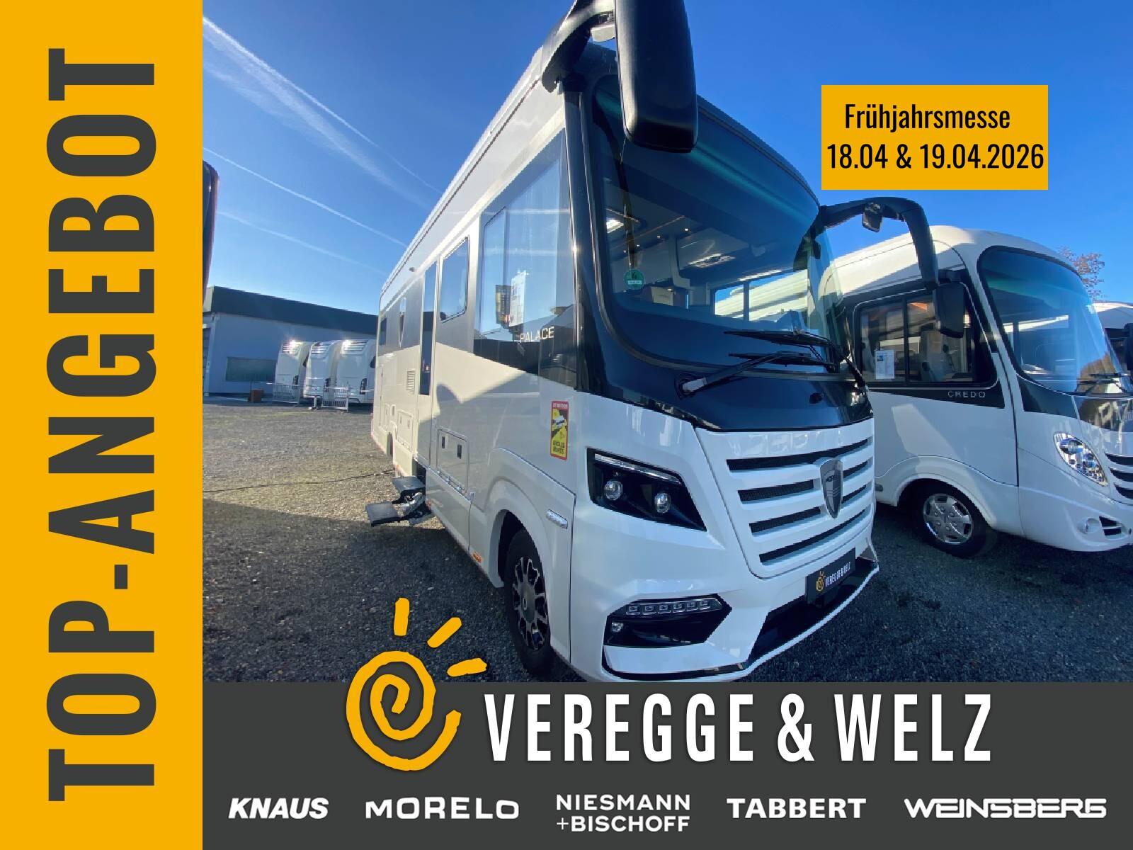 Morelo Palace 90 LS Retarder,Spülmaschine,Gastank,AHK