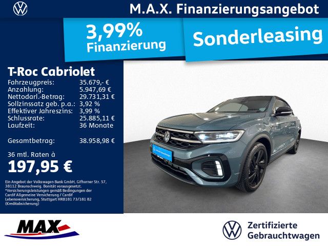 T-Roc Cabriolet 1.5 TSI DSG R-LINE NAV+AHK+KAMER