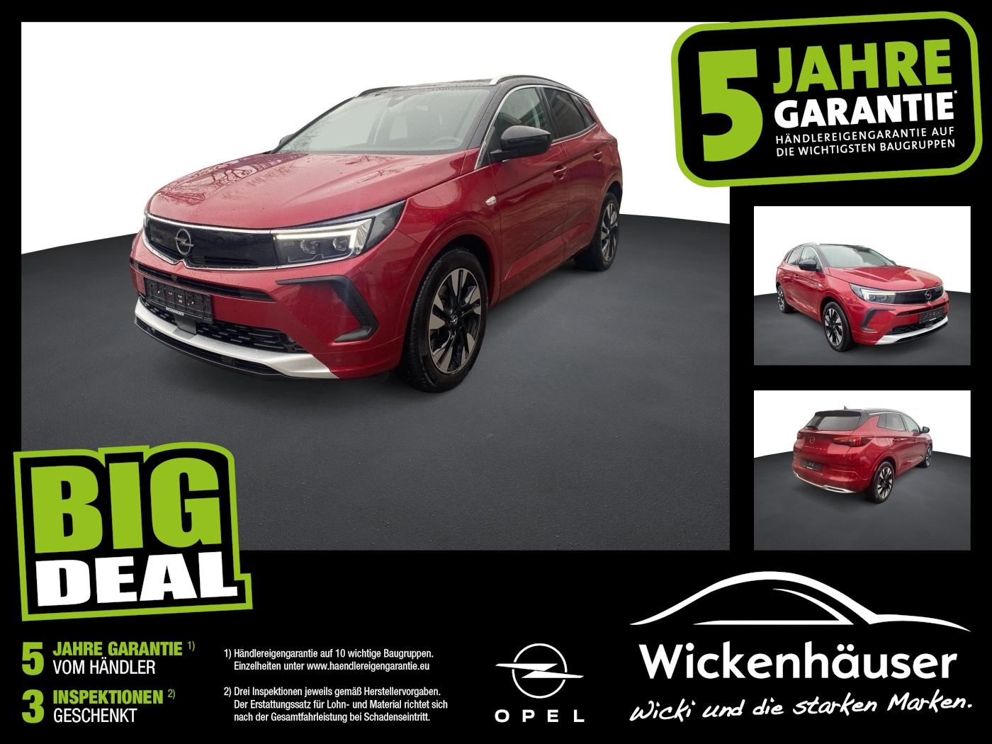 Opel Grandland 1.6 Turbo Ultimate ACC+LED+Navi+SHZ+LM