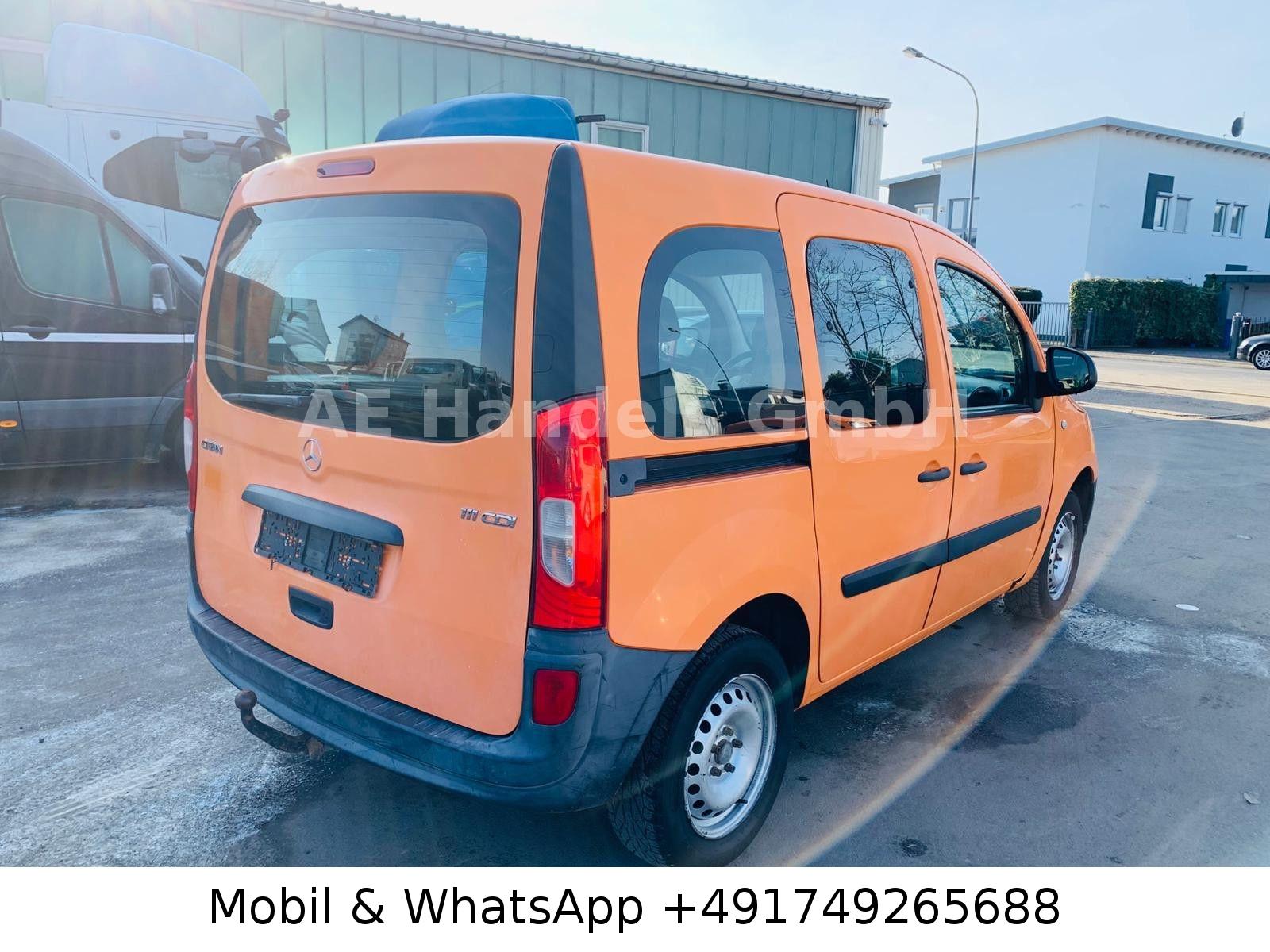 Mercedes-Benz Citan 2015 — engine 1.461 cm³, 110 HP (81kW)