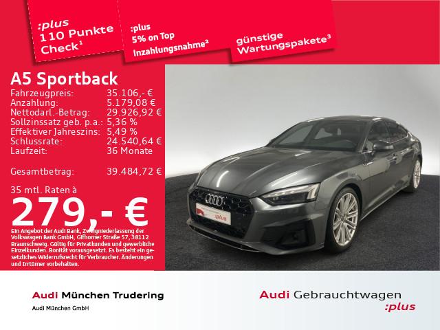 Audi A5 Sportback 50 TDI qu. tiptr. S line ACC/Navi+