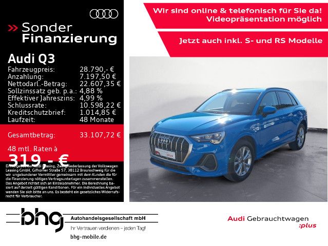 Audi Q3 S line 45 TFSI e S tronic *AHK *CarPlay *Keyl imagem 2