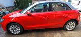 Audi A1 1.6 TDI   Sportback rot-silber - Audi A1 mit Diesel-Antrieb: Limousine, 1.6