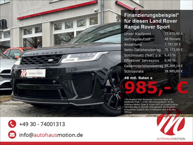 Land Rover Range Rover Sport SVR P575 CARBON PANO 22'LM ACC