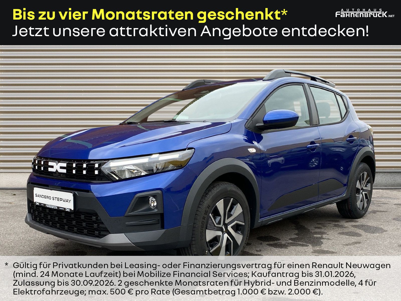 Dacia Sandero Stepway Expression TCe 110 Sitzheizung