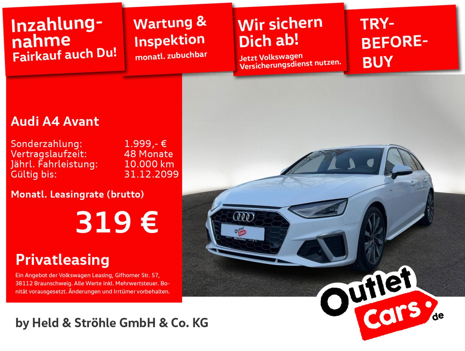 Audi A4 Avant S-Line 40 TDI S tronic AHK LED NAV+ SFW