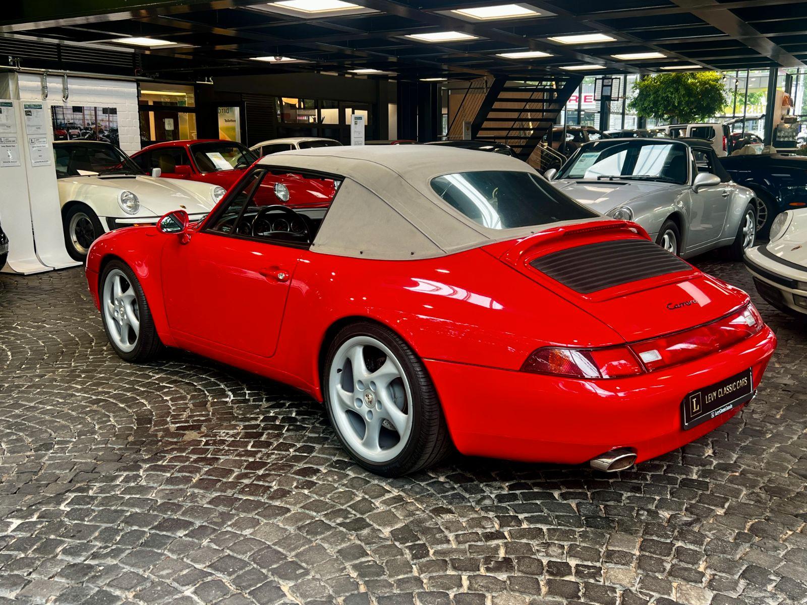 Porsche 993 911 Carrera 2 Cabrio Scheckheft
