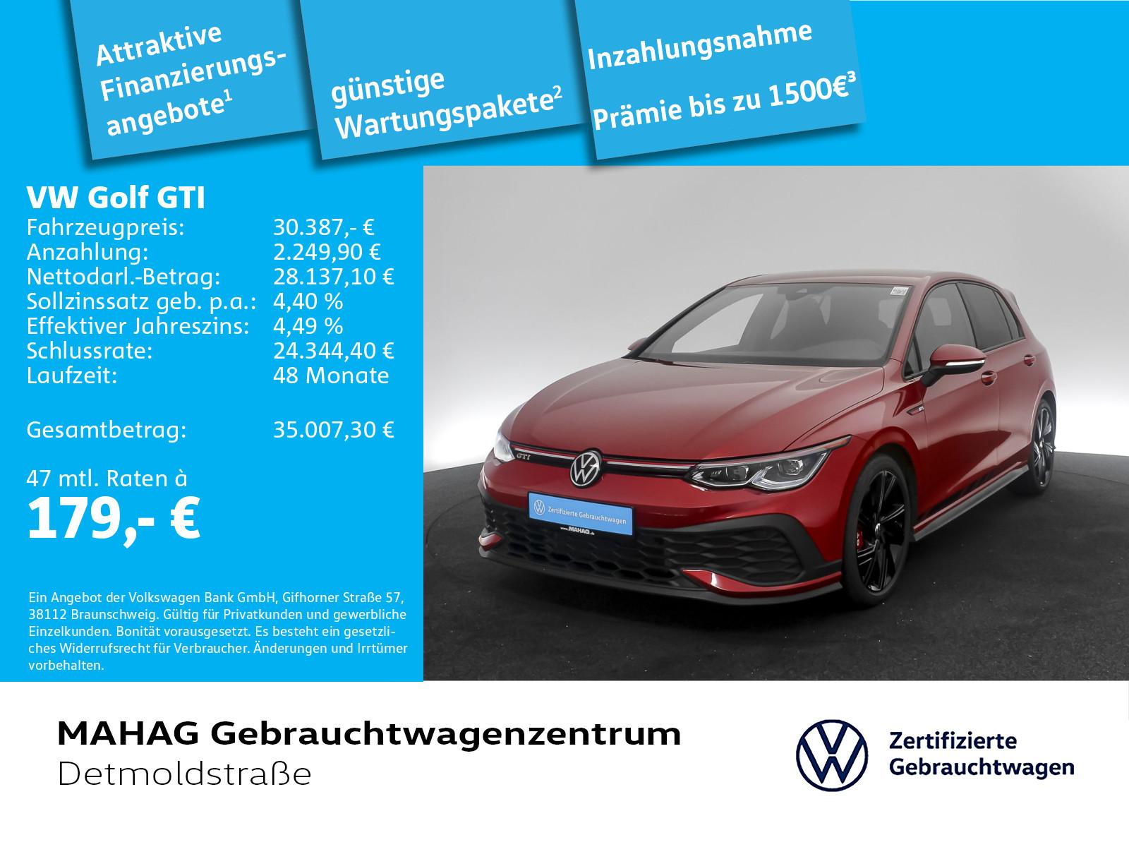 Volkswagen Golf VIII GTI Clubsport 2.0 TSI Navi IQ.LIGHT R-