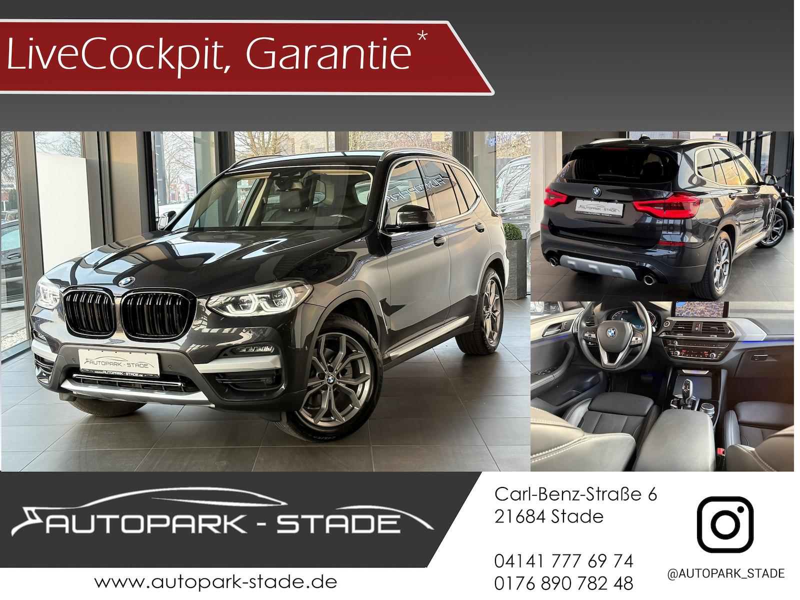 BMW X3 20d xDrive xLine LiveCoProf LED HUD Assist.