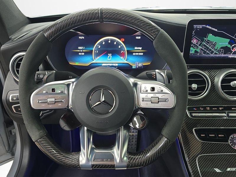 Mercedes-Benz C 63 S AMG PANO BURMESTER NIGHT PARKPAKET DAB foto 16