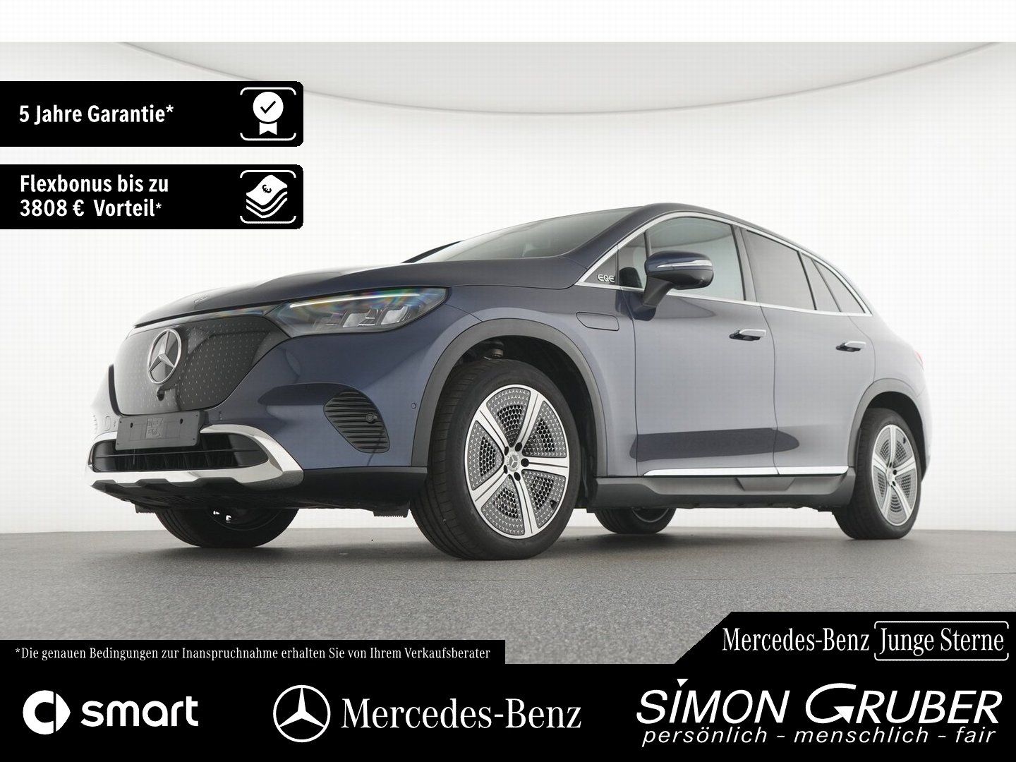 Fahrzeugabbildung Mercedes-Benz EQE 350+ SUV El Art Airmatic Massage Sitzklima