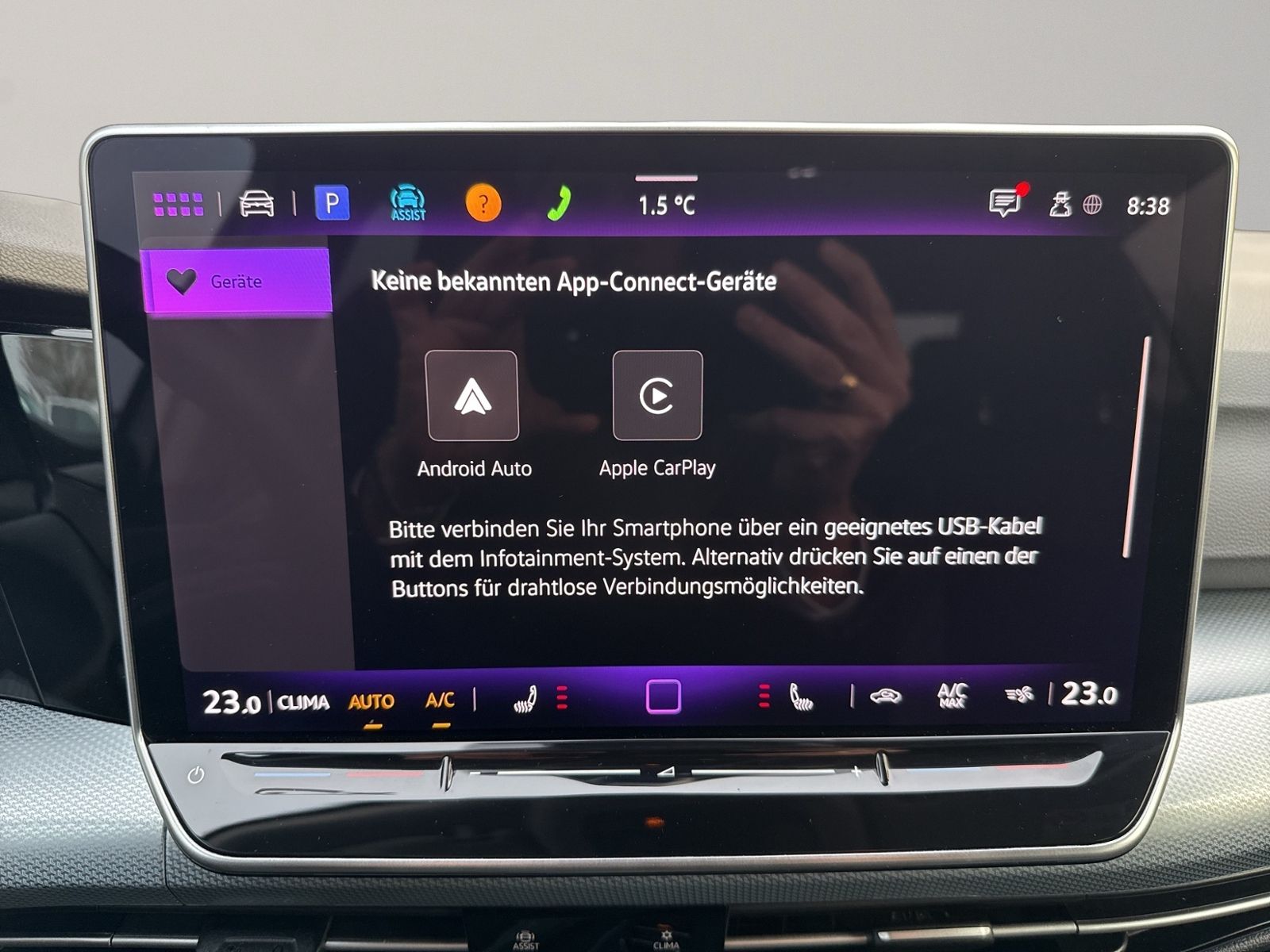 Golf VIII 1.5 eTSI GOAL, ACC, LED, Sitzhzg, Trav