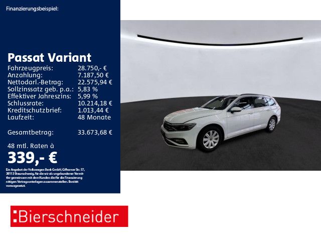 Volkswagen Passat Variant 2.0 TDI DSG Business AHK MATRIX C