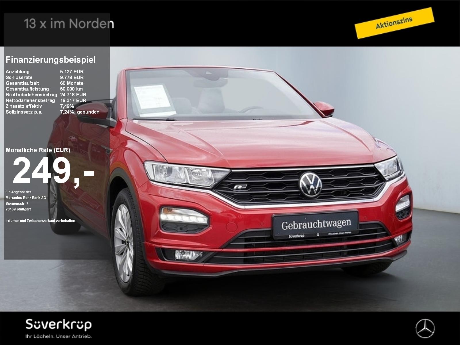 Volkswagen T-Roc Cabriolet 1.5 TSI R-Line DISTR SPUR PDC