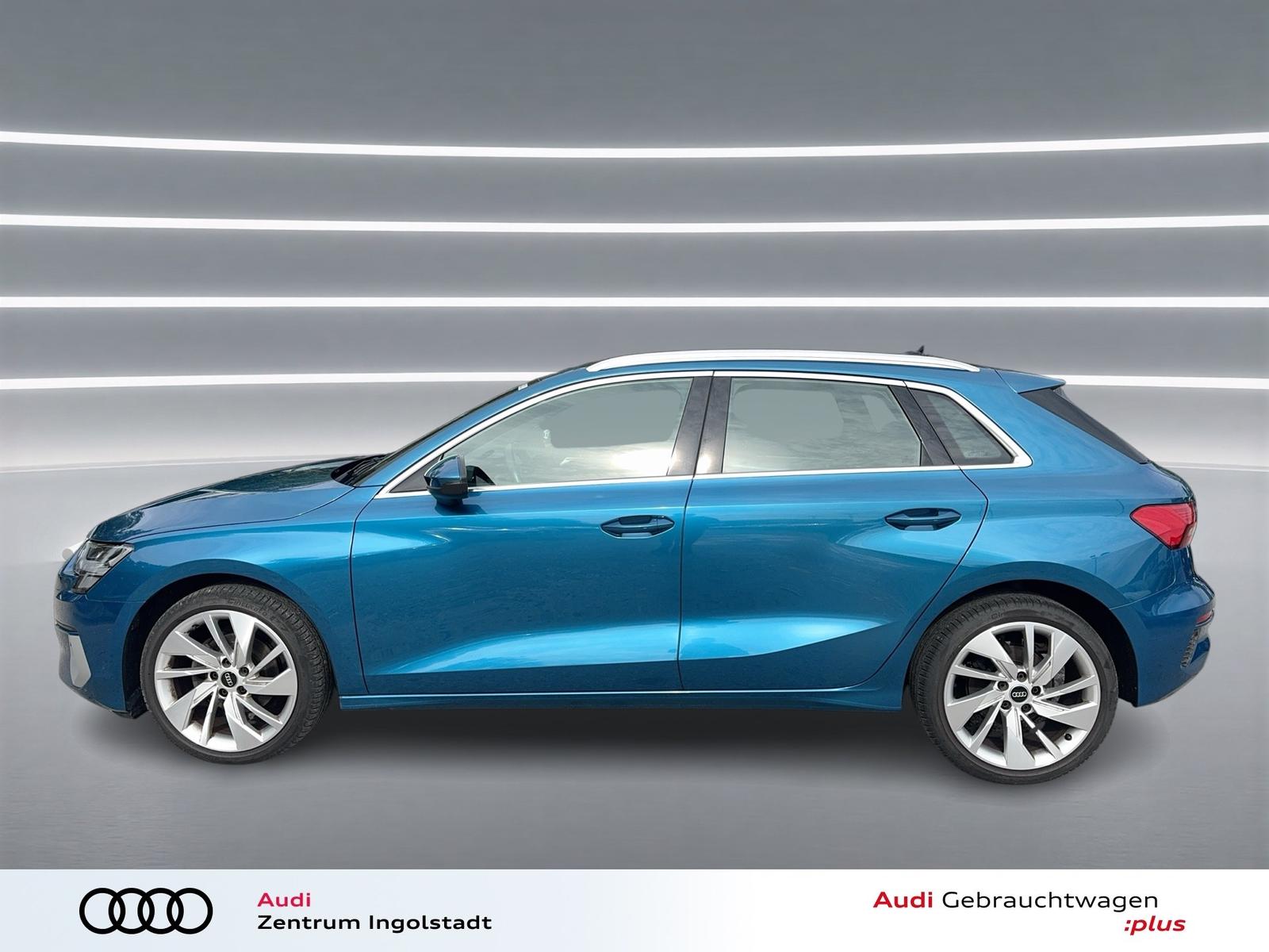 Audi A3 Sportback 30 TDI advanced ACC NAVI+ Virt 18", миниатюра 2