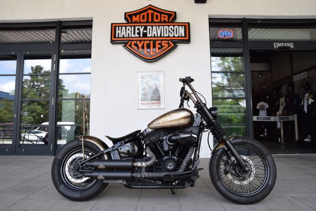 Harley-Davidson FXBB Street Bob Umbau mit J&H Auspuff uvm.