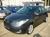 Mazda 2 1.3 Impression Klimaautomatik! HU/AU-NEU! - Mazda 2 mit Benzin-Antrieb: Grau, Limousine, mit Klimaautomatik