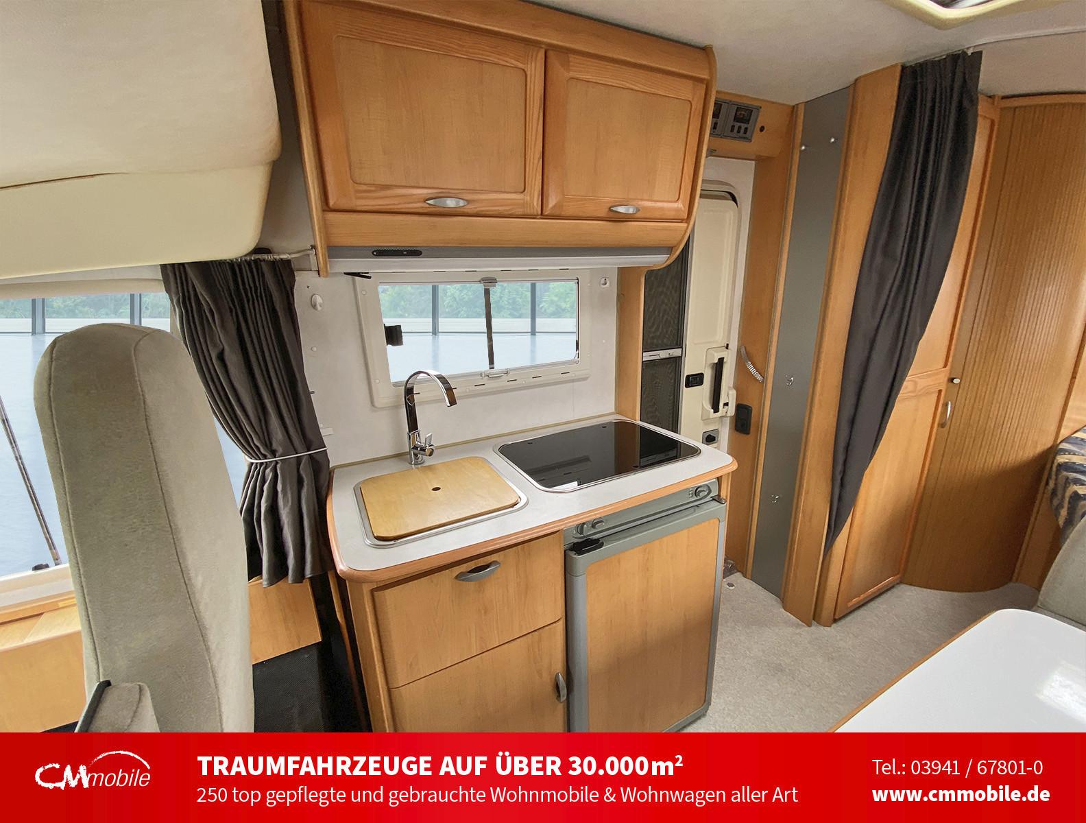 HYMER / ERIBA / HYMERCAR Classic BC 575 - Hub&Festbett -