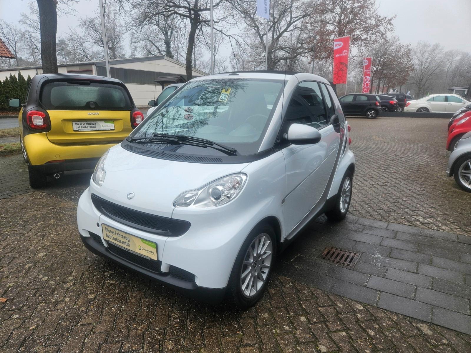 Smart ForTwo Cabrio 1.0 52kW MHD Passion Klima Alufelg