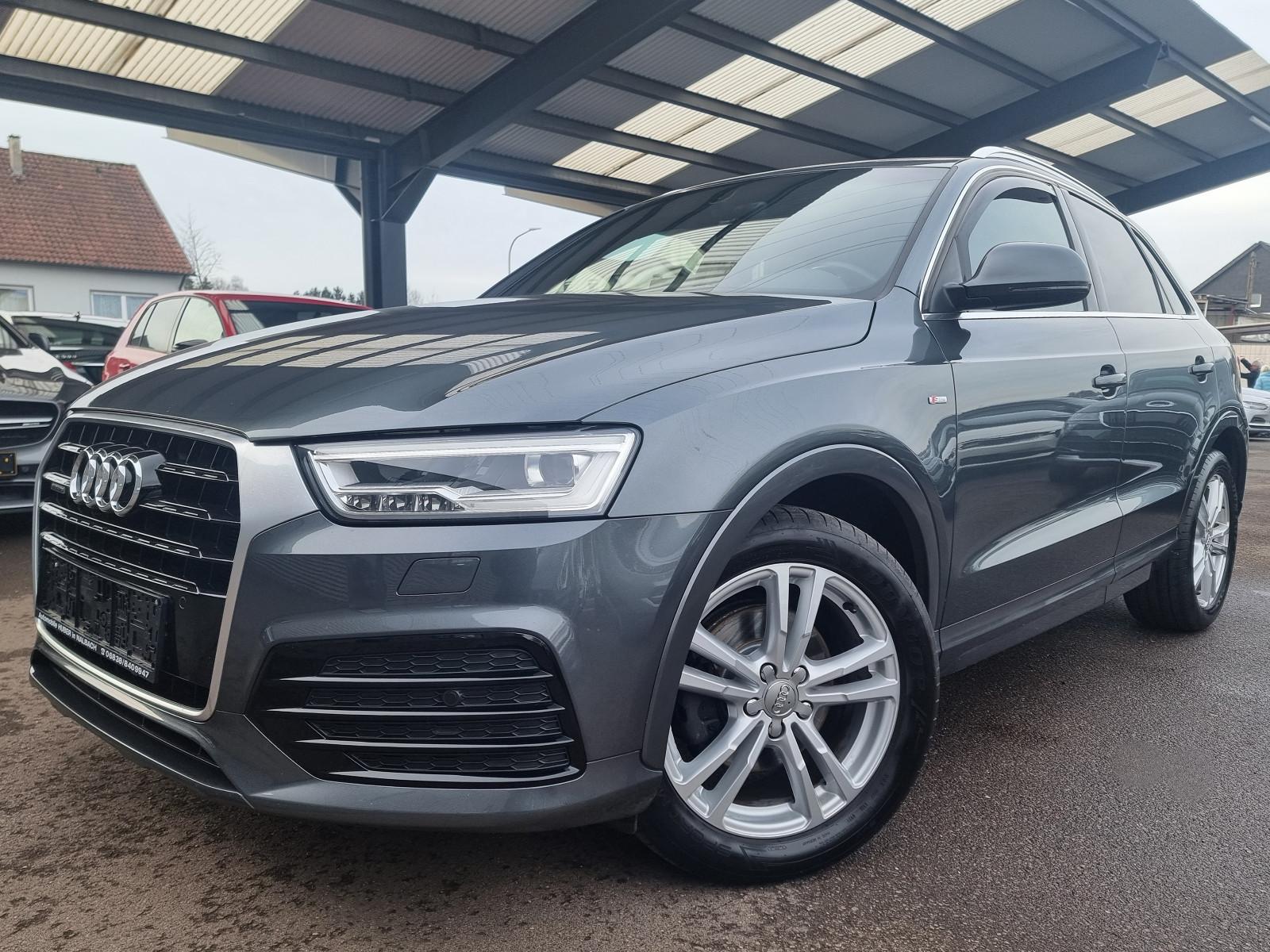Audi Q3 TFSI S-Line quattro Aut Leder Nav Keyless LED