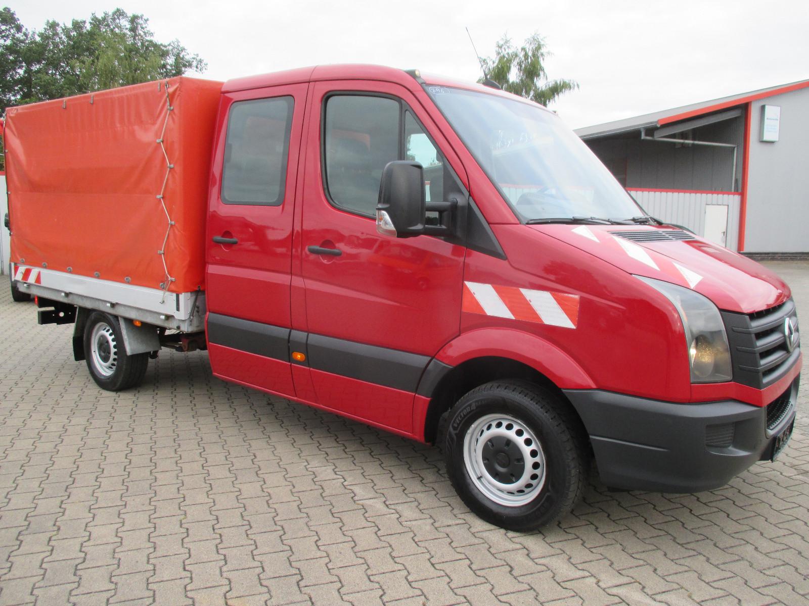 Volkswagen Crafter DoKa Tiefladerpritsche 2,0TDI /AHK (3,5t