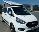 Ford Nugget Westfalia Aufstelldach AHK 8-fach bereift - Ford Aufstelldach