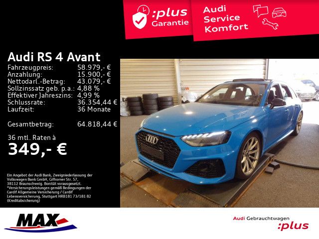 RS4 Avant TFSI QUATTRO MATRIX+PANO+RAUTE+KAMERA+