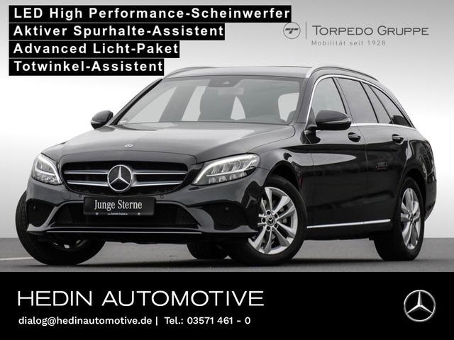 Mercedes-Benz C 200 d T AVANTGARDE LED+KEYLESS+PTS+Spur Paket+