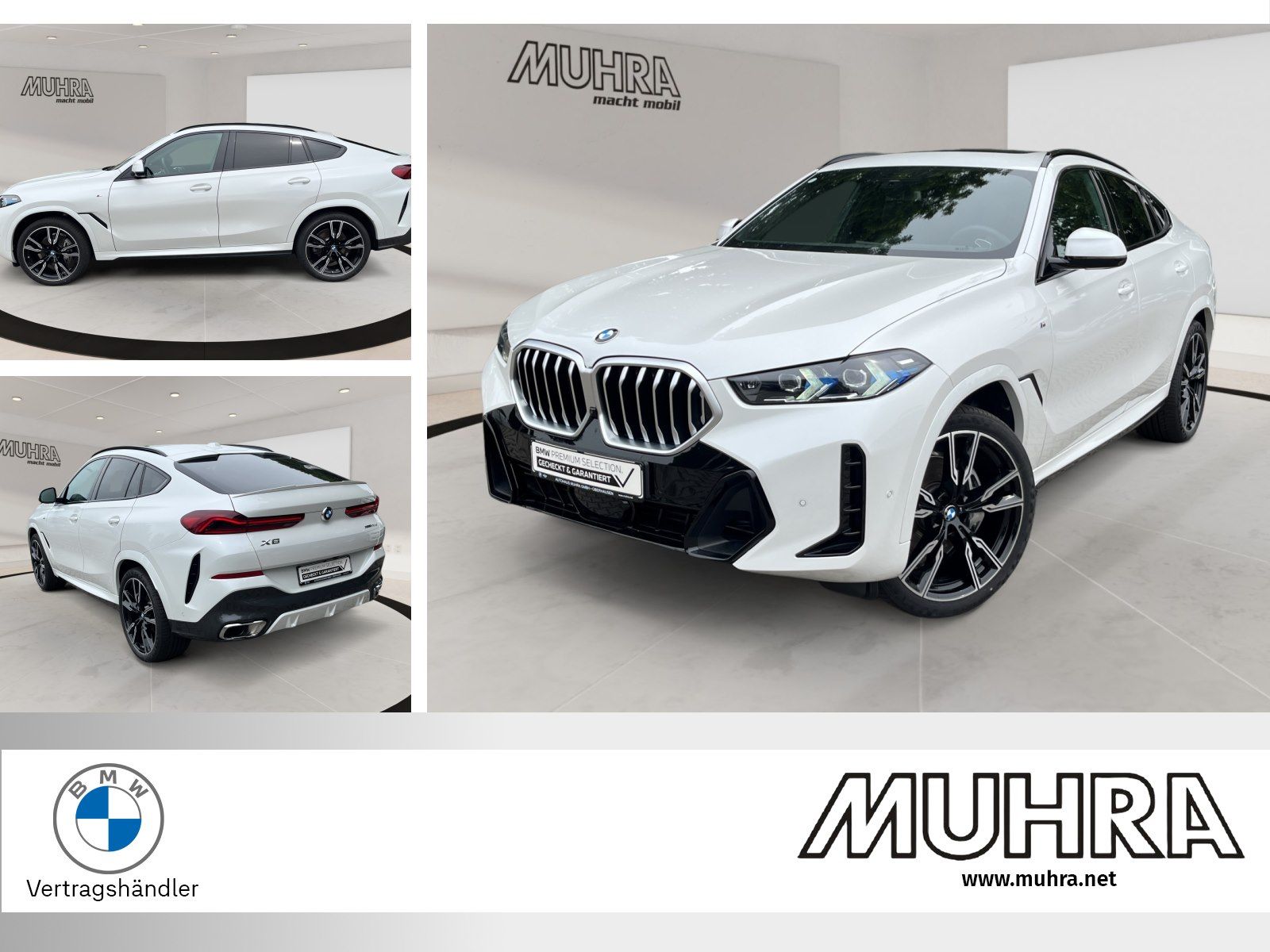 BMW X6 xDrive40d M Sport 22" Pano Sky Sthzg. AHK H/K