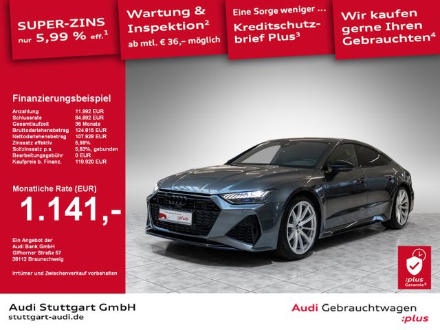 Audi RS 7 Sportback performance RS-Designpaket blau