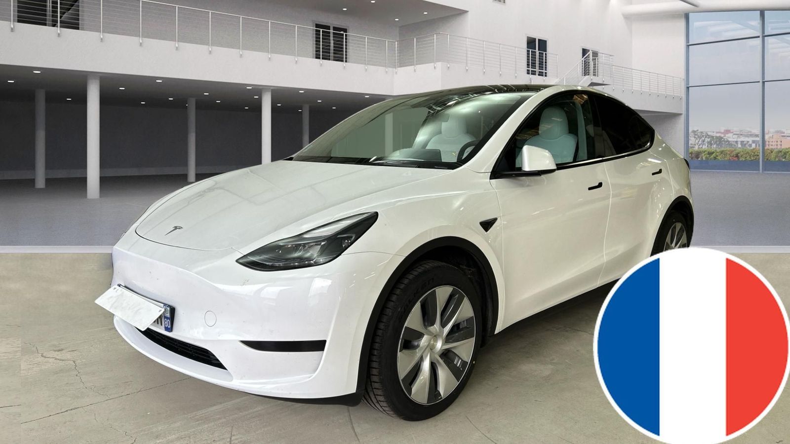 Tesla Model Y Standard RWD Plus 94.8% SoH [ Weiß LEDER