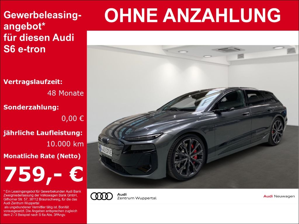 Audi S6 e-tron AVANT E-TRON Leder Soundsystem Alarm A