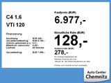 Citroën C4 1.6 VTi 120 Selection KlimaA/SHZ/PDC/BC - Citroën C4: Weiß
