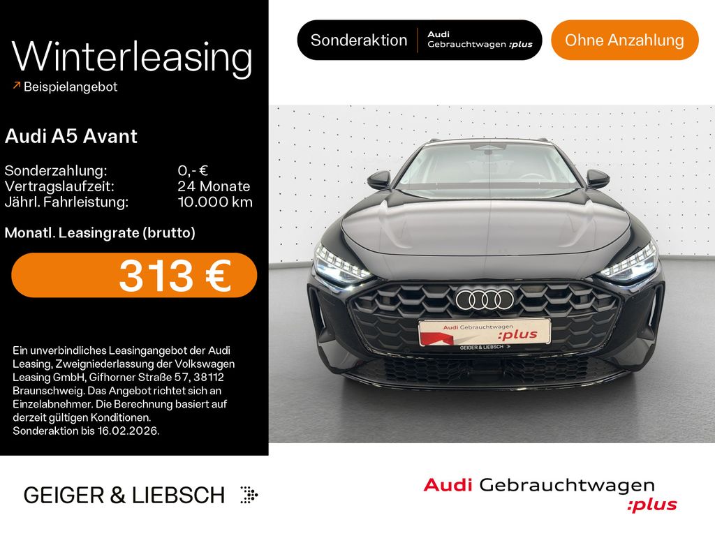 A5 Avant TDI*NAVI*LED*KAMERA*HUD*LEDER*18ZOLL