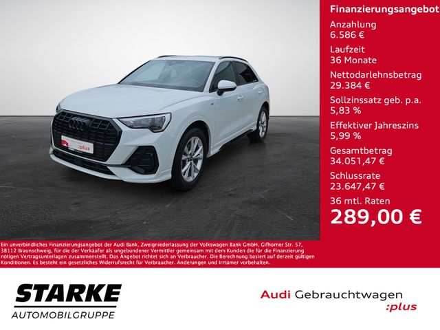 Audi Q3 35 TFSI S tronic S line NaviPlus APS-Plus Kam