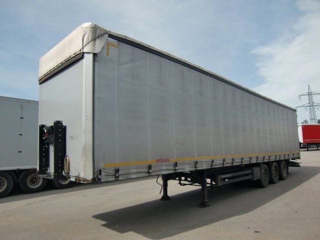 Kögel SN 24 Tautliner, Varios,BPW Achsen, 2,8 Meter In