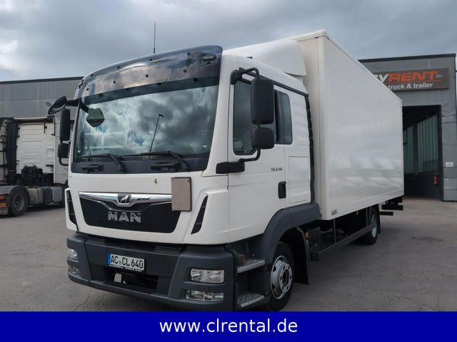 MAN 8.190 TGL  BL Koffer Hebebühne gr Haus Bett