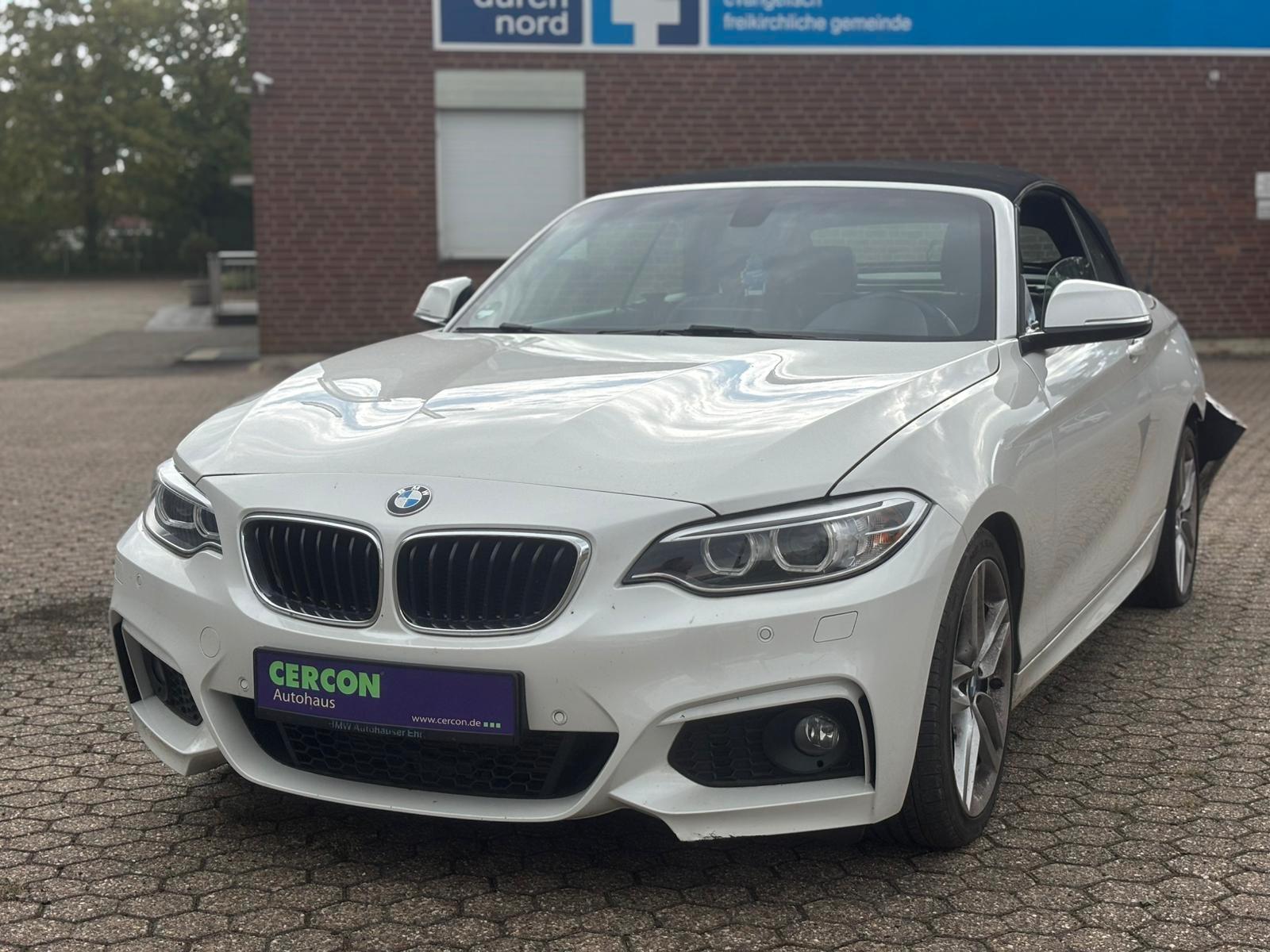 BMW 220 d CabrioM Sport NAVI LEDER SHZ HIFI