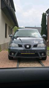 Seat Ibiza 1,4 Liter Motor Benziner in Grau - Seat Ibiza aus 2007: 1.4