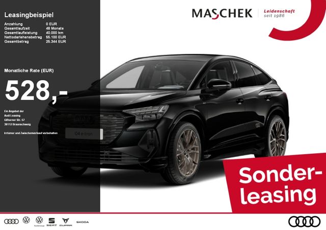 Audi Q4 Sportback e-tron S line 55 BlackEd Matrix AHK