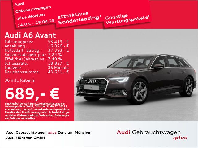 Audi A6 Avant 45 TFSI qu. S tronic advanced ACC/AHK/K