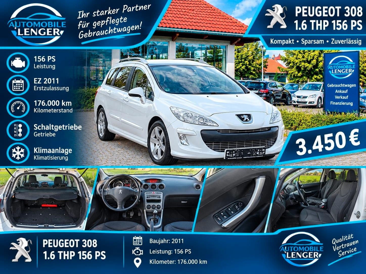 Peugeot 308, 2011
