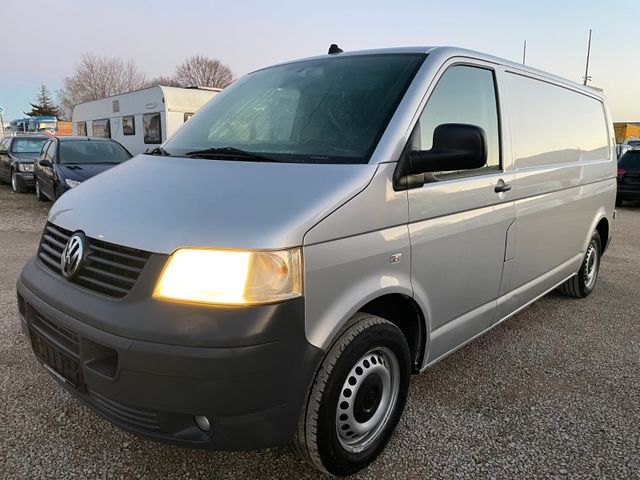 Volkswagen T5 LANG-SILBER-FLÜGELTÜREN-I HD